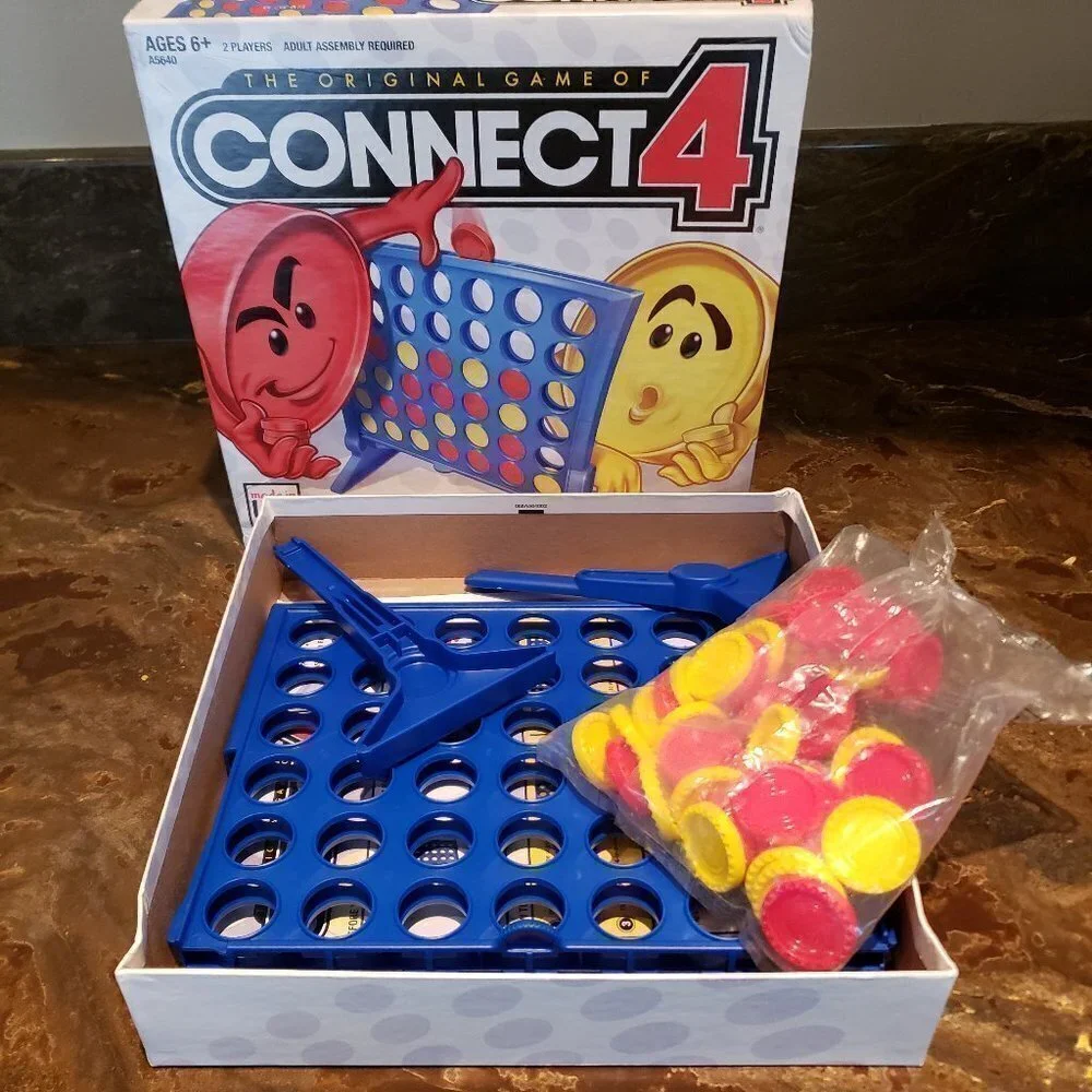 Unused Connect 4 and Jr. Scrabble